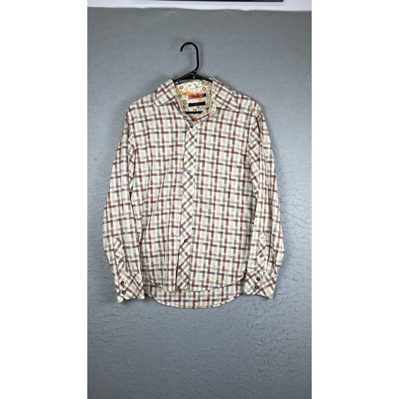 Mary Edu Tops - Mary Edu Shirt Womens Small Multicolor Plaid‎ Button Front Long Sleeve Top